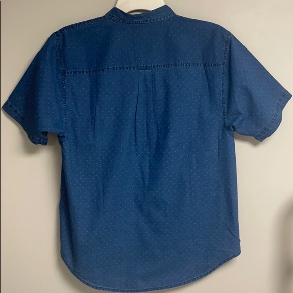 Madewell Blue, button down Shirt,  NWT, XS - Picture 4 of 6